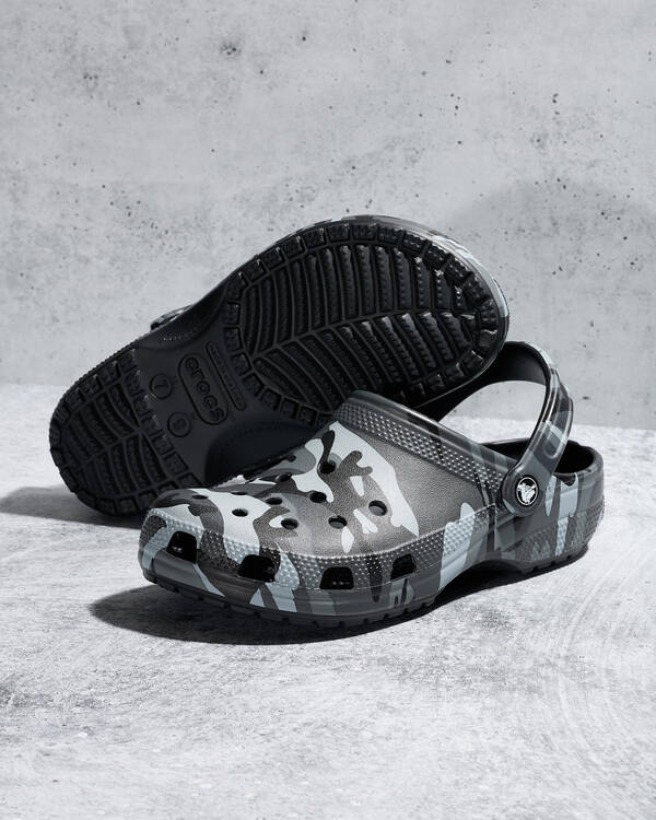 Crocs Classic Camouflage Clogs for Unisex