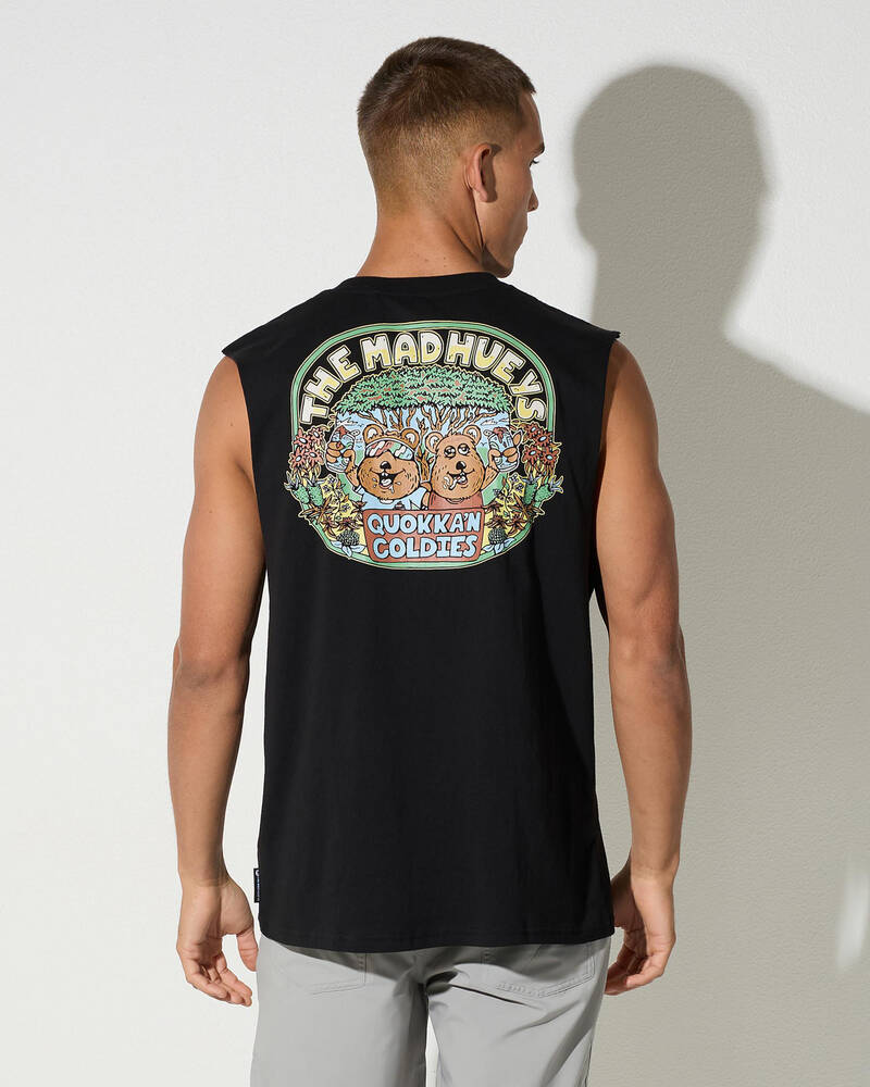 The Mad Hueys Quokkan Coldies Muscle Tank for Mens