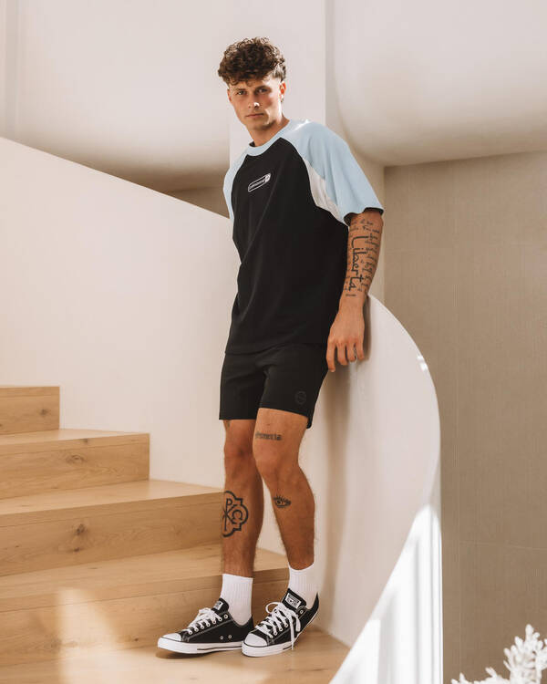 Skylark Bind Elastic Waist Shorts for Mens