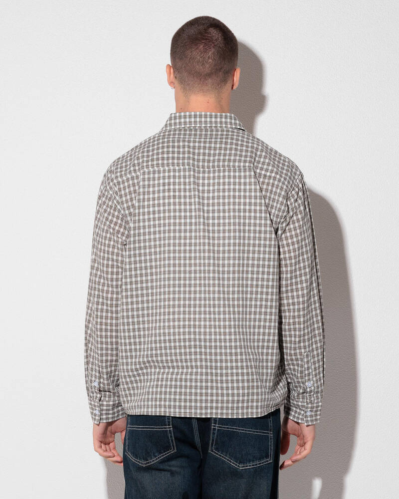 Worship Supplies Jasper Crop Long Sleeve Shirt for Mens