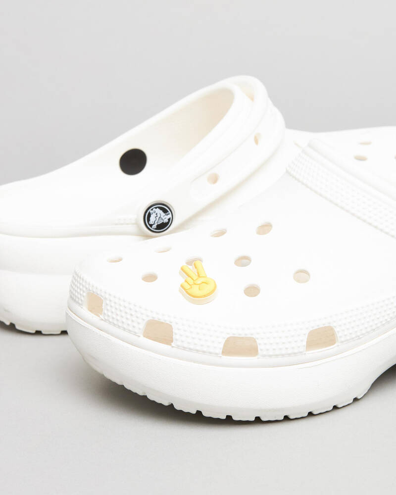 Crocs Peace Hand Sign Jibbitz for Unisex