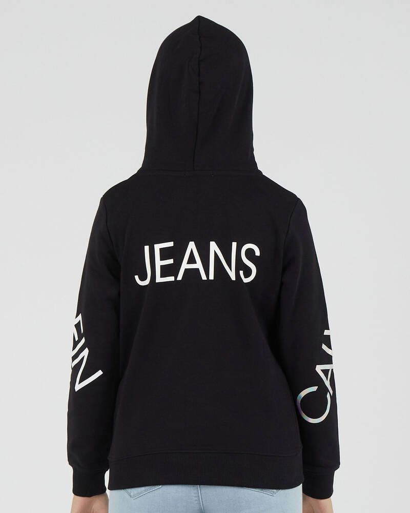 Calvin Klein Girls' Hero Logo Hoodie for Womens