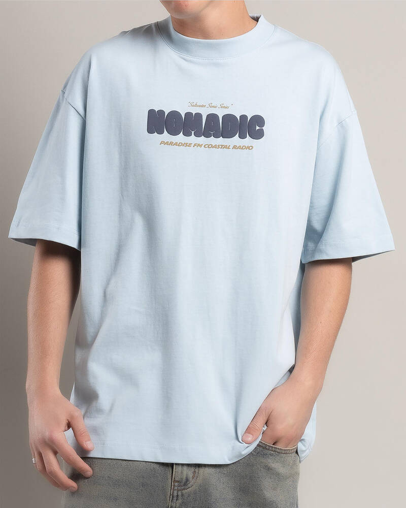Nomadic Paradise Radio Heavy Street T-Shirt for Mens