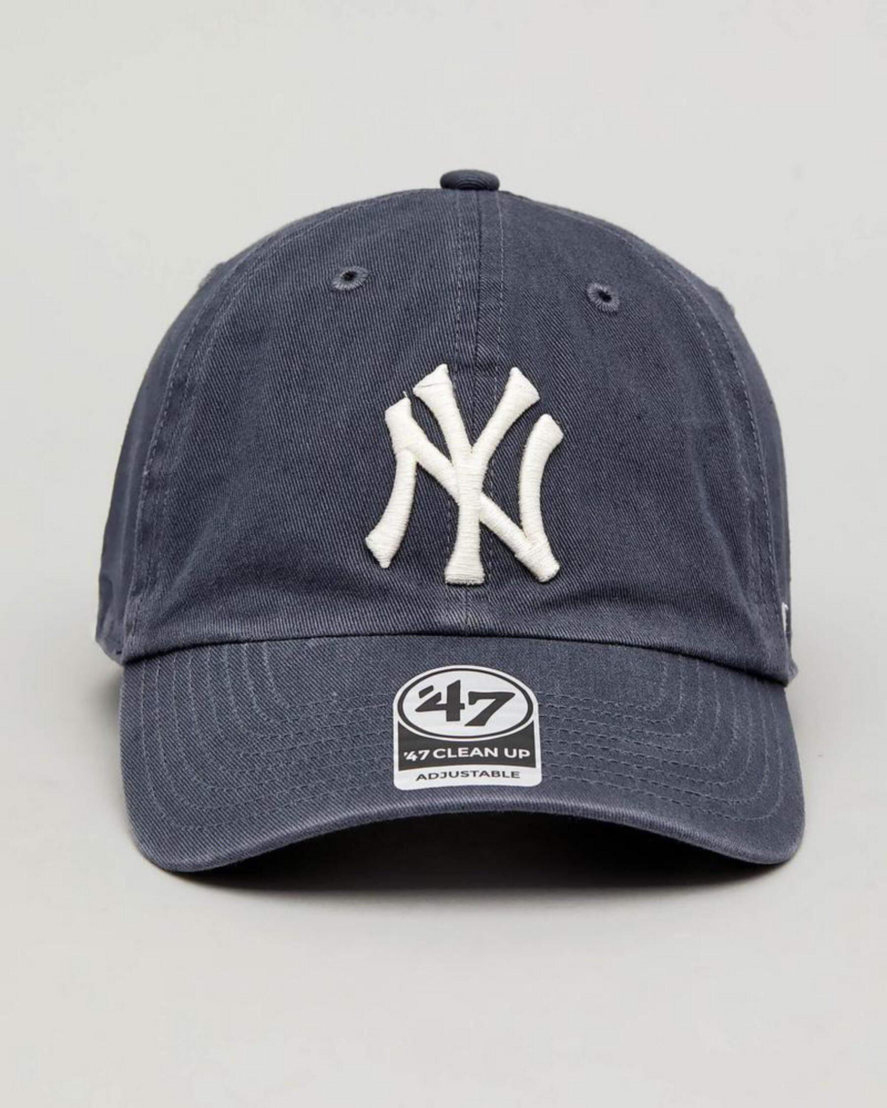 Forty Seven Clean Up Yankees Cap In Vintage Navy - FREE* Shipping