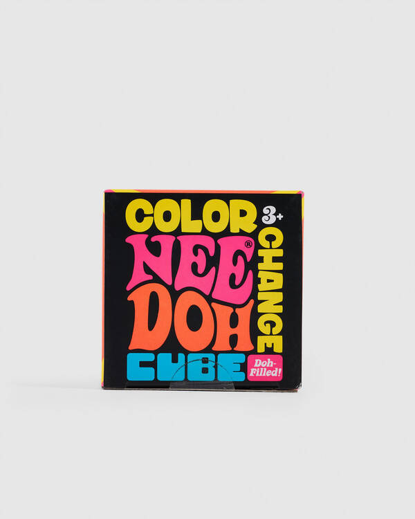 Schylling NeeDoh Colour Change Cube Squishy Fidget Toy for Unisex