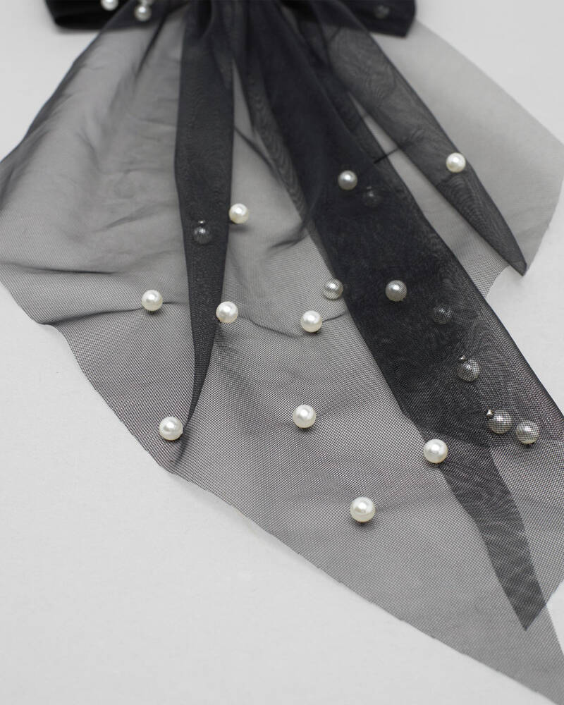 Karyn In LA Pearly Bow Clip for Womens