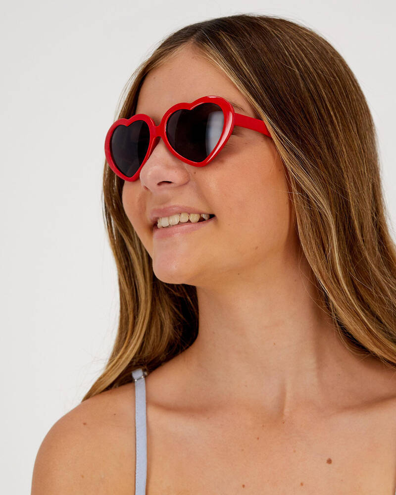 Indie Eyewear Girls' Heart Sunglasses for Womens