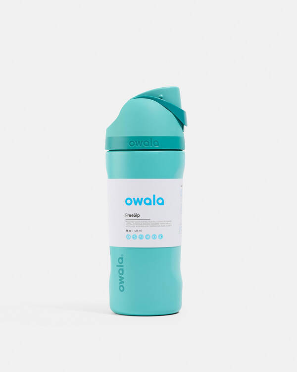 16oz FreeSip Stainless Steel Water Bottle