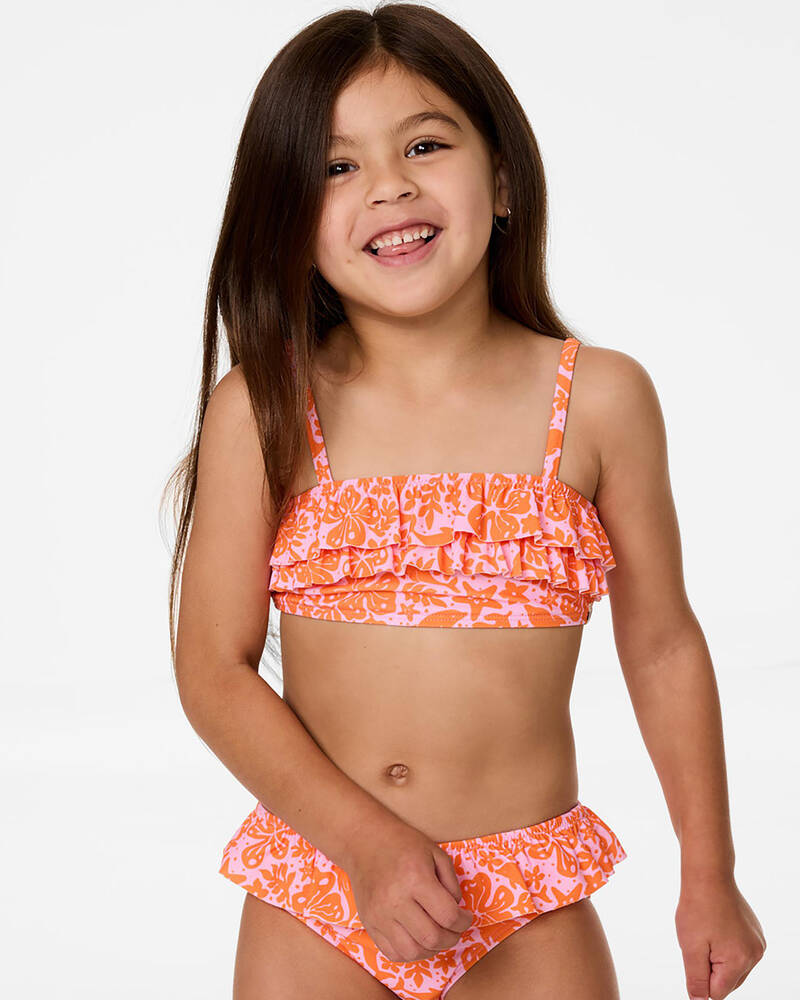 Rip Curl Toddlers' Sun and Swell Frill Bikini Set for Womens