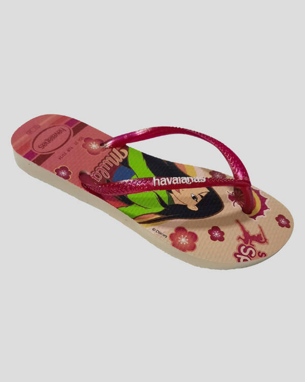 Havaianas Kids' Slim Princess Mulan Thongs for Womens