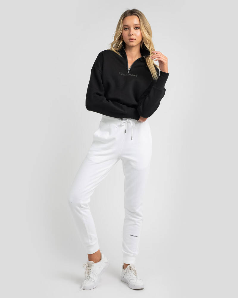 Calvin Klein Micro Branding Track Pants for Womens