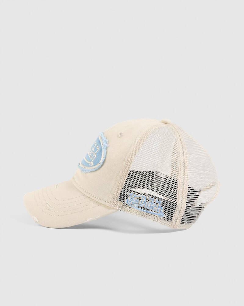 Von Dutch Distressed Trucker Cap for Unisex