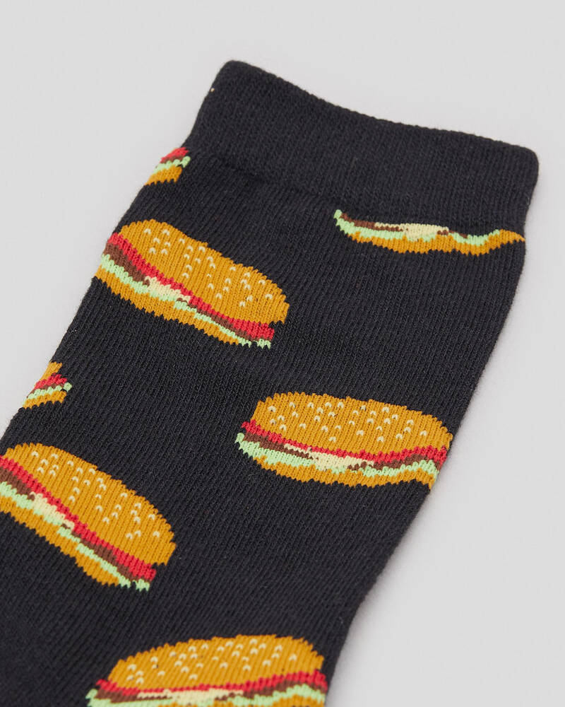 Lucid Good Burger Socks for Mens