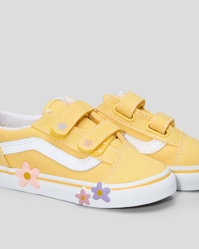 Vans Toddlers' Old Skool Flower Shoes for Womens