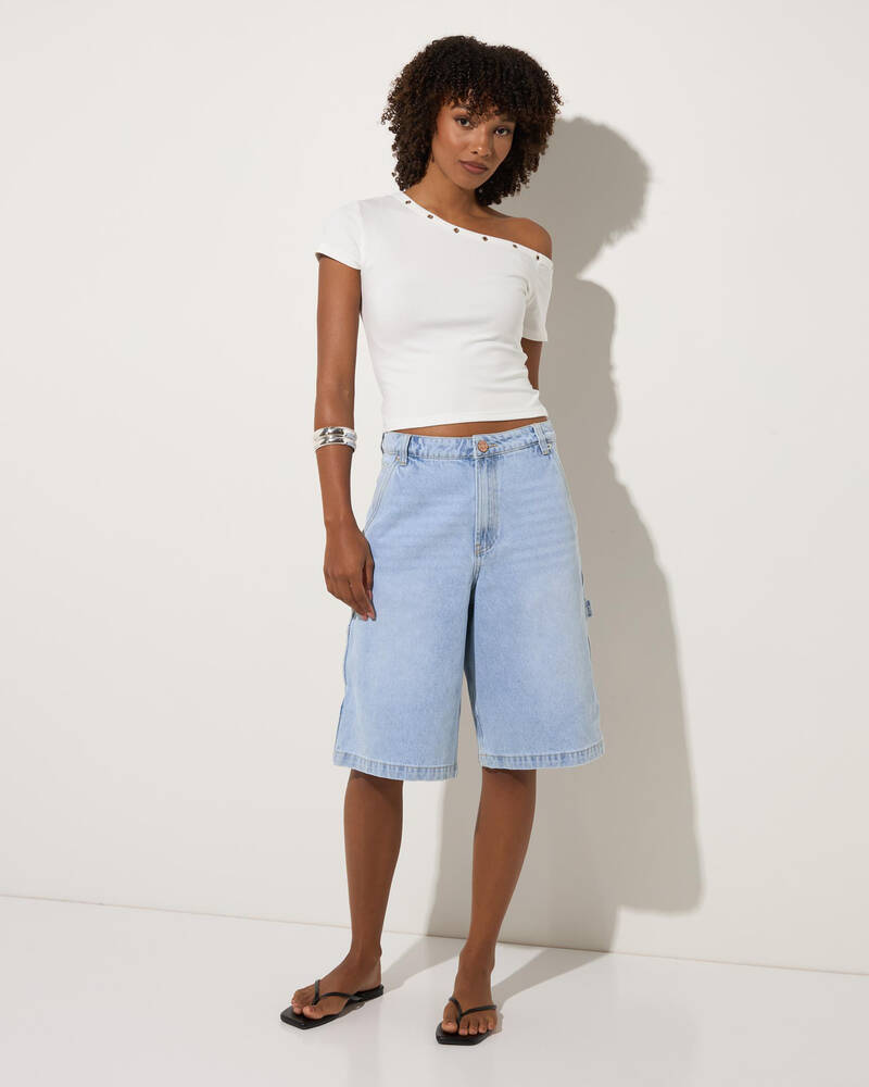 Ava And Ever Kiley Off Shoulder Top for Womens