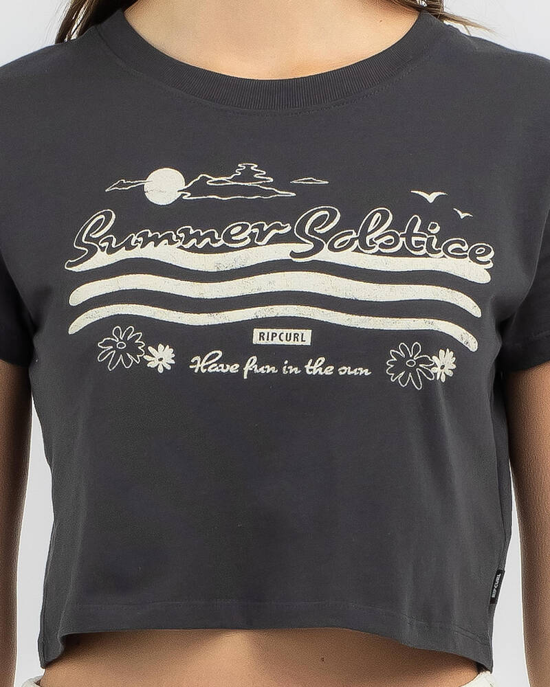 Rip Curl Summer Solstice Baby Tee for Womens