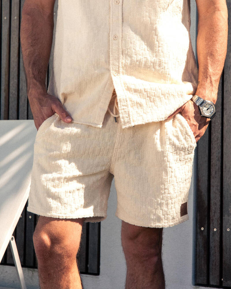 Skylark Terry Mully Shorts In Cream | City Beach Australia