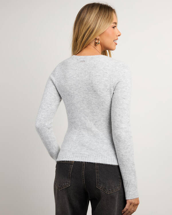 Mooloola Mariah V Neck Knit Top for Womens