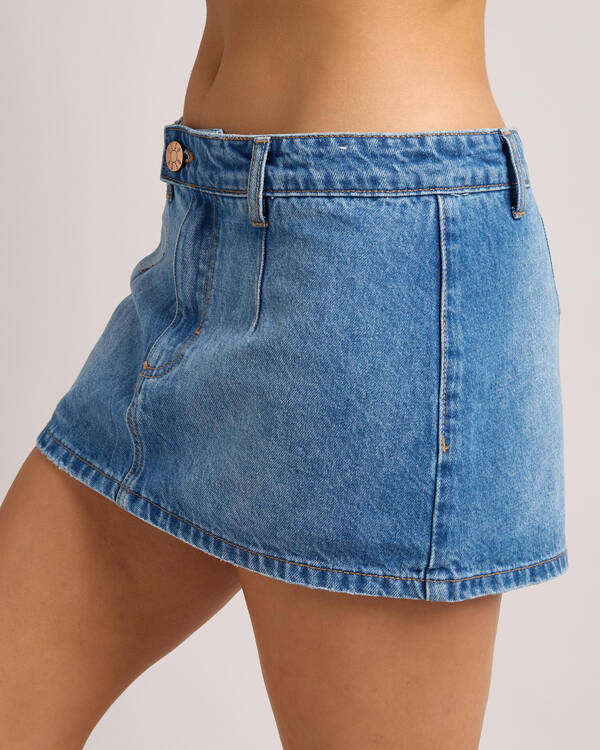 DESU Solene Denim Skort for Womens