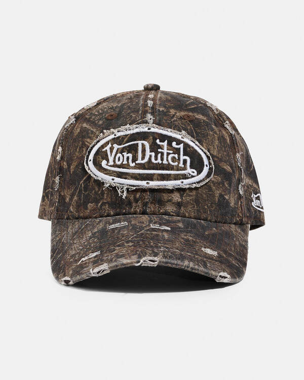 Von Dutch Distressed Dad Cap