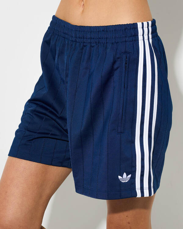 adidas Pinstripe Firebird Shorts for Womens