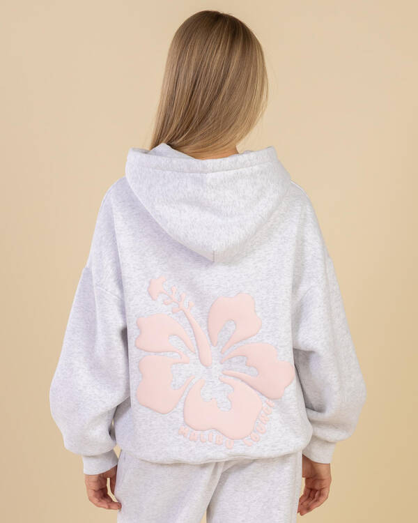 Malibu Lounge Girls&rsquo;Hibiscus Hoodie for Womens