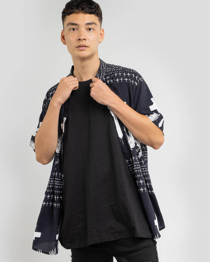 Kiss Chacey Ashes To Ashes Short Sleeve Shirt for Mens