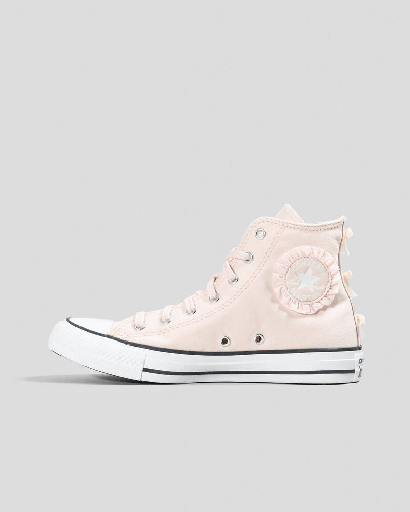 Converse Teen Girls' Chuck Taylor All Star Ruffles & Bows Shoes for Womens