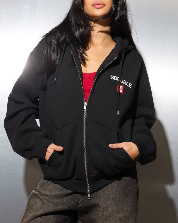 S-Double Cities Zip Hoodie for Womens