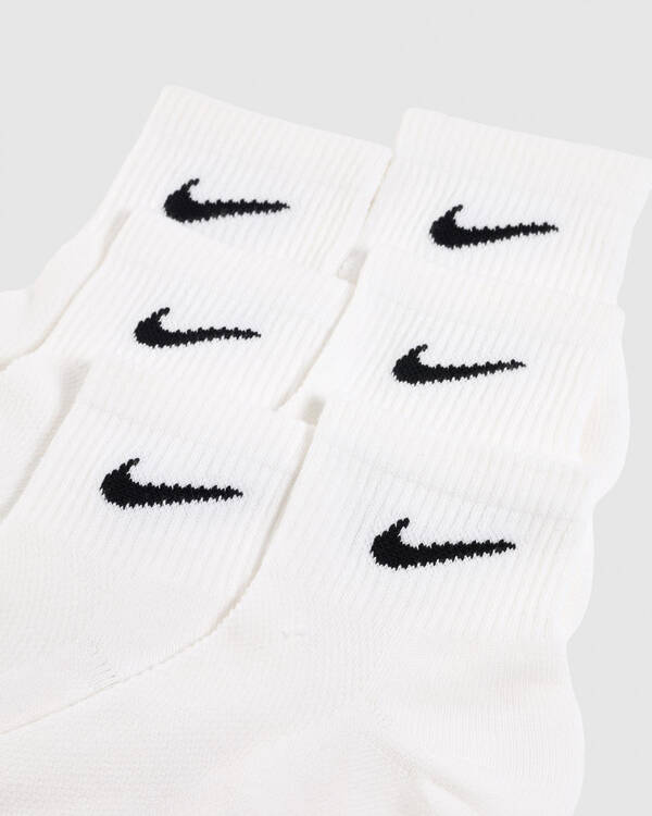 Nike Everyday Elevated Ankle Socks 6 Pack for Mens