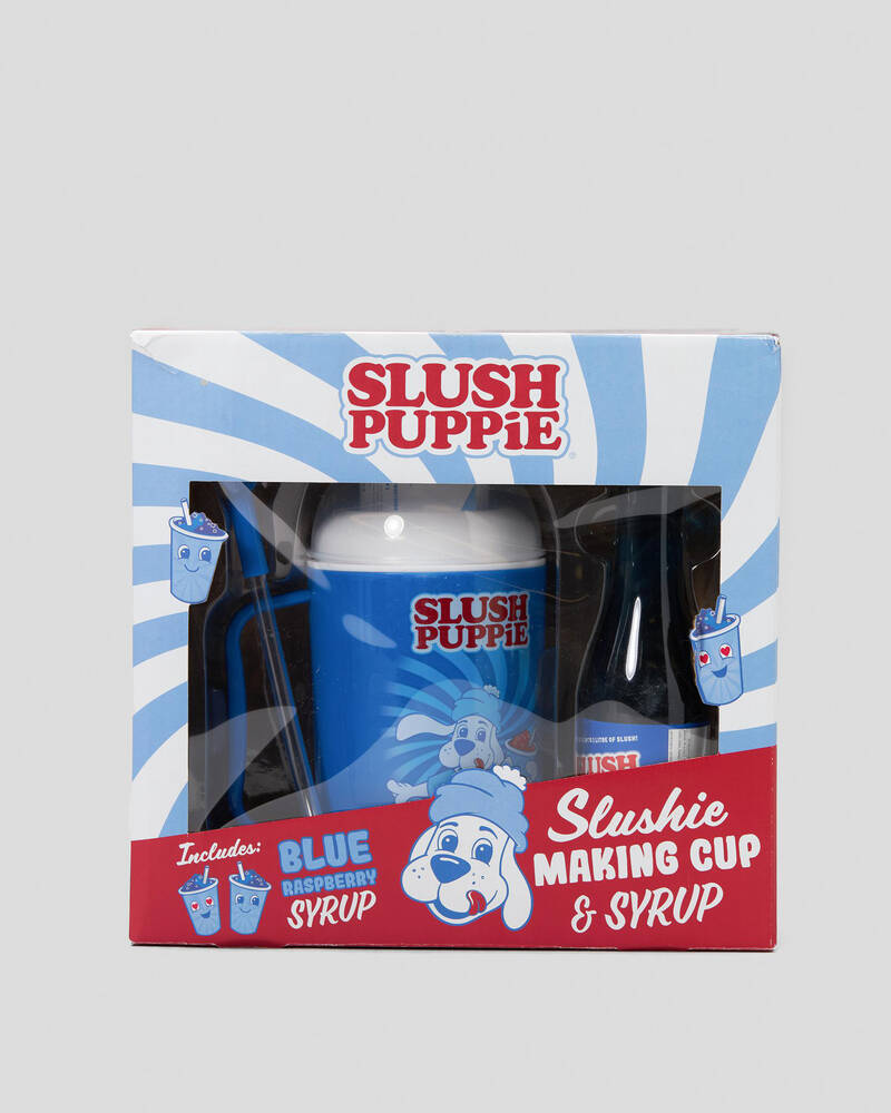 Get It Now Slush Puppie Making Large Cup & Blue Raspberry Syrup for Unisex