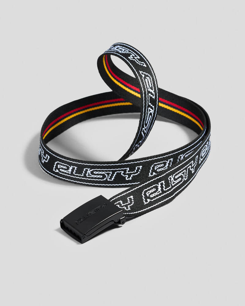 Rusty Web Belt Shop Rusty Flip Daddy Web Belt In Black/white - Fast Shipping & Easy ...