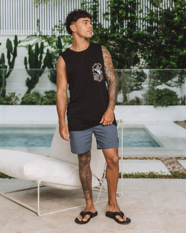 Salty Life Tide Hunter Muscle Tank for Mens