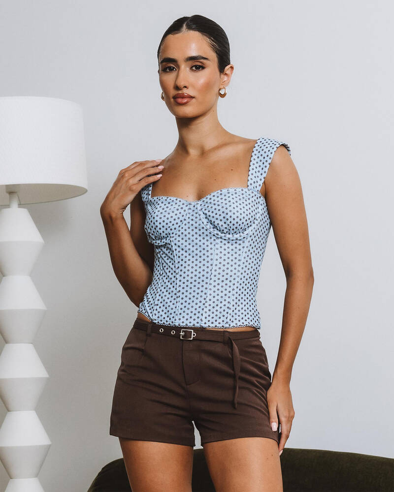 Ava And Ever Mallory Corset Top for Womens