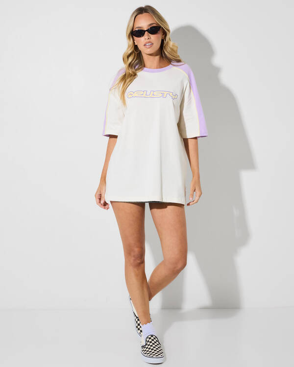 Rusty Timmy Target 220 Oversized T-Shirt for Womens