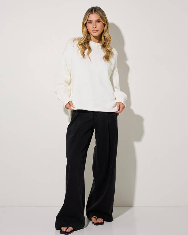 Du Soleil Patrina Crew Neck Knit for Womens