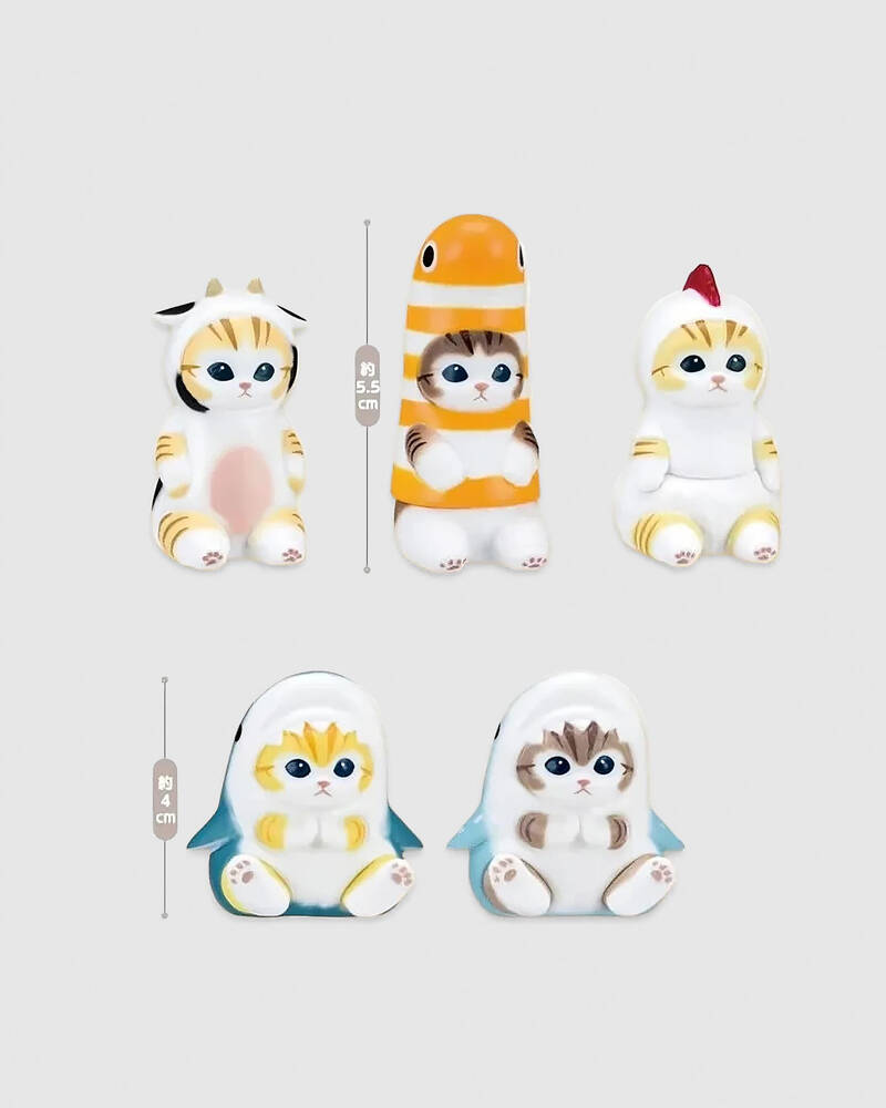 Mofusand Interior Mini Figure Vol.1 Blind Box for Unisex