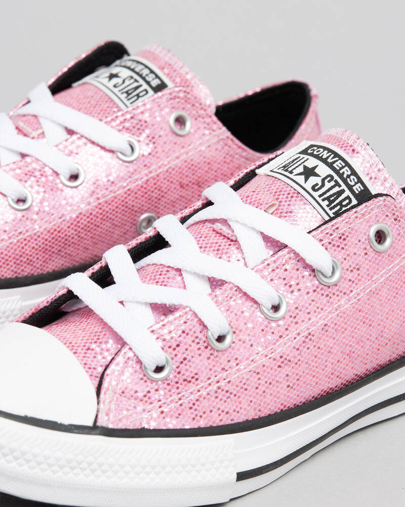 Converse Girls' Chuck Taylor All Star Glitter Shoes for Womens