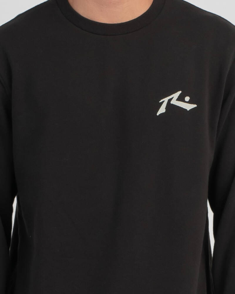 Rusty Technical Crew Sweatshirt for Mens