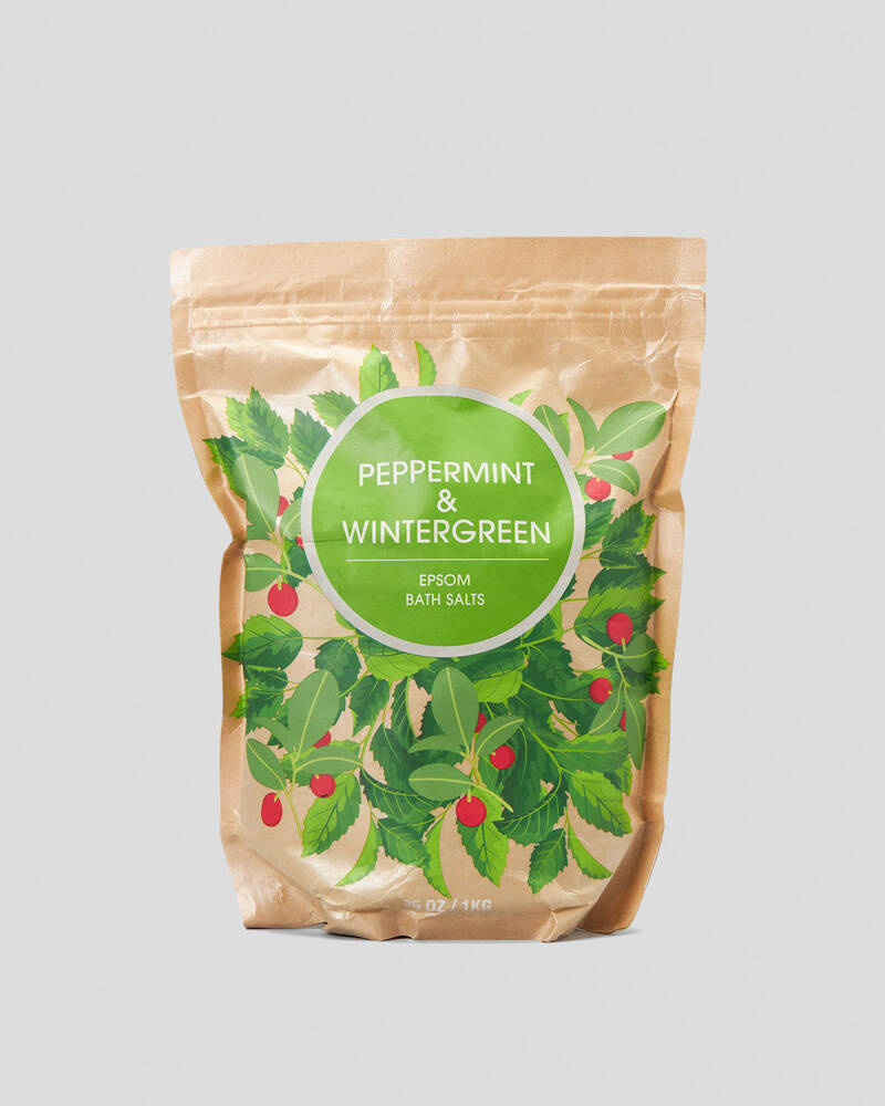 Mooloola Peppermint & Wintergreen Epsom Salts for Womens