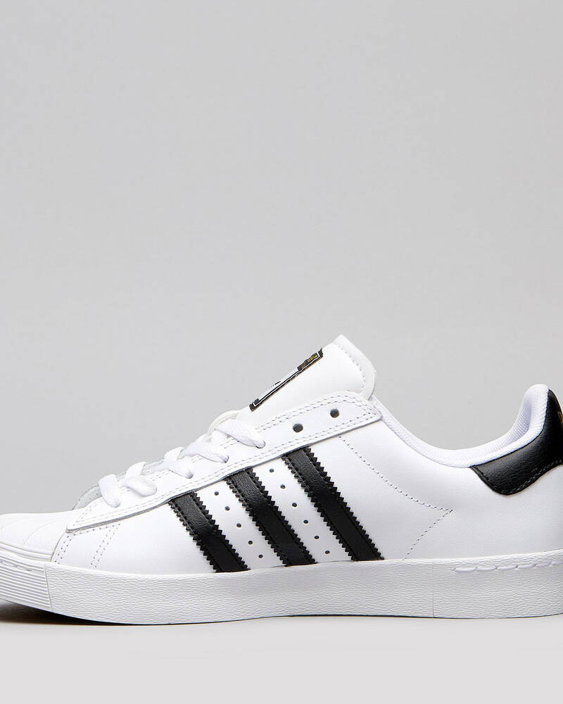 adidas Womens Superstar Vulv ADV Shoes for Womens