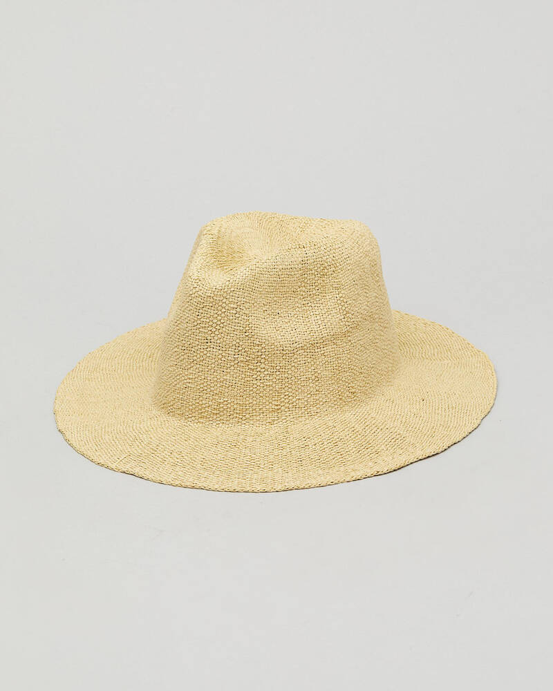 Rusty Dean Crushable Straw Hat for Mens