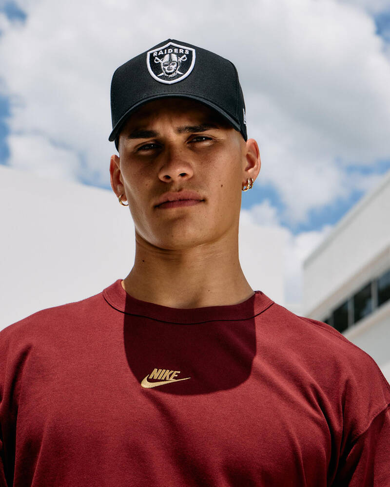 New Era Raiders 9Forty A-Frame Cap for Mens