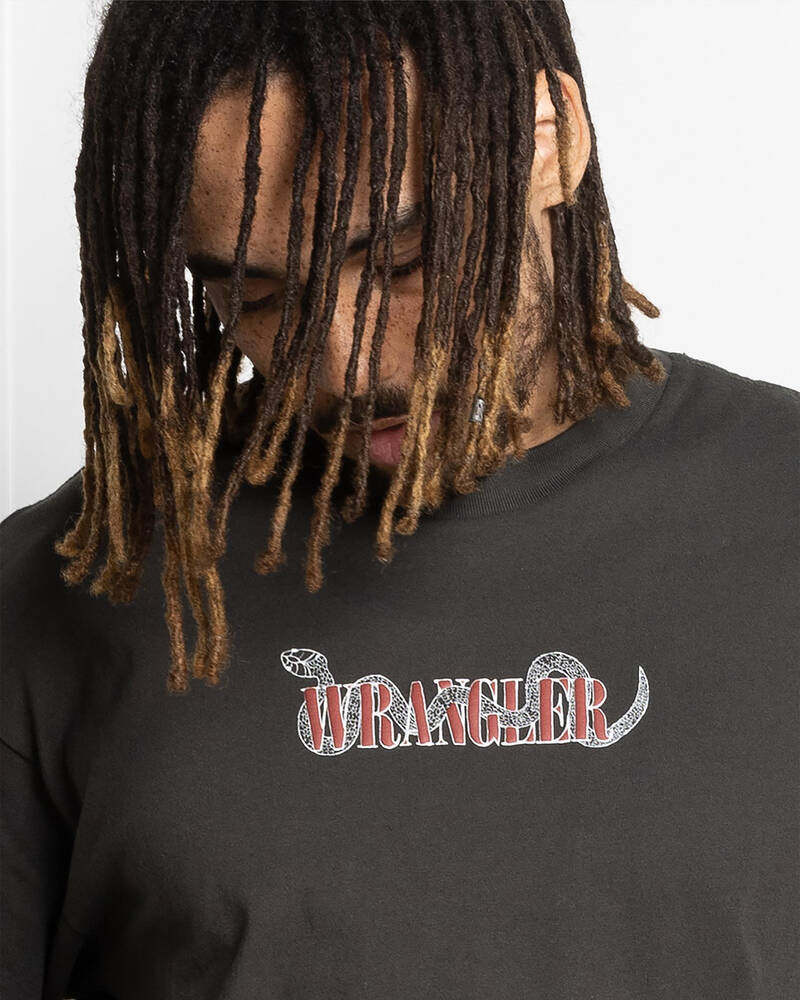 Wrangler Snake Charmer Slacker T-Shirt for Mens
