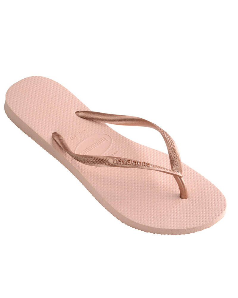 Havaianas Kid's Slim Metallic Thongs for Womens