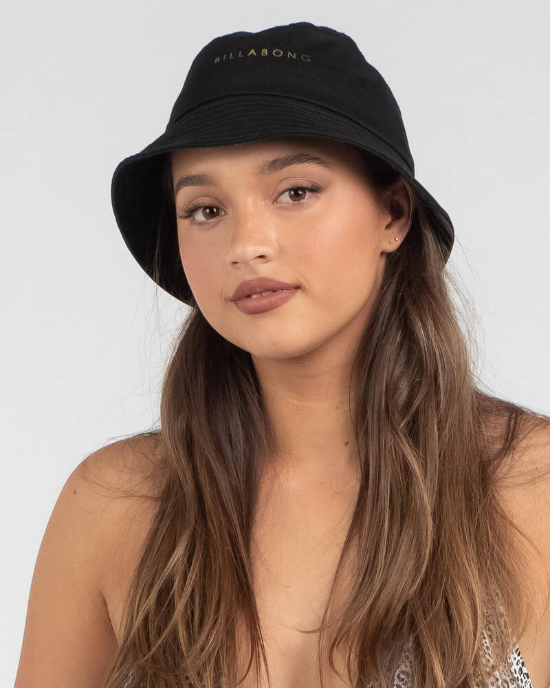 Shop Billabong Classic Bucket Hat In Black Fast Shipping & Easy