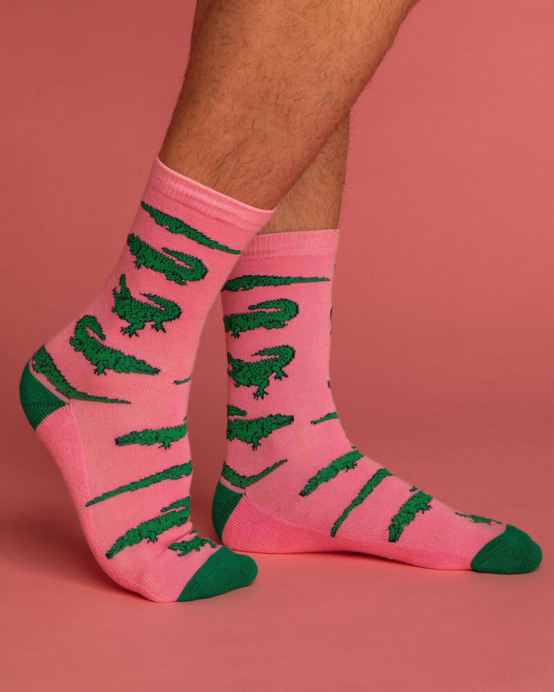 Lucid Alligator Socks for Mens