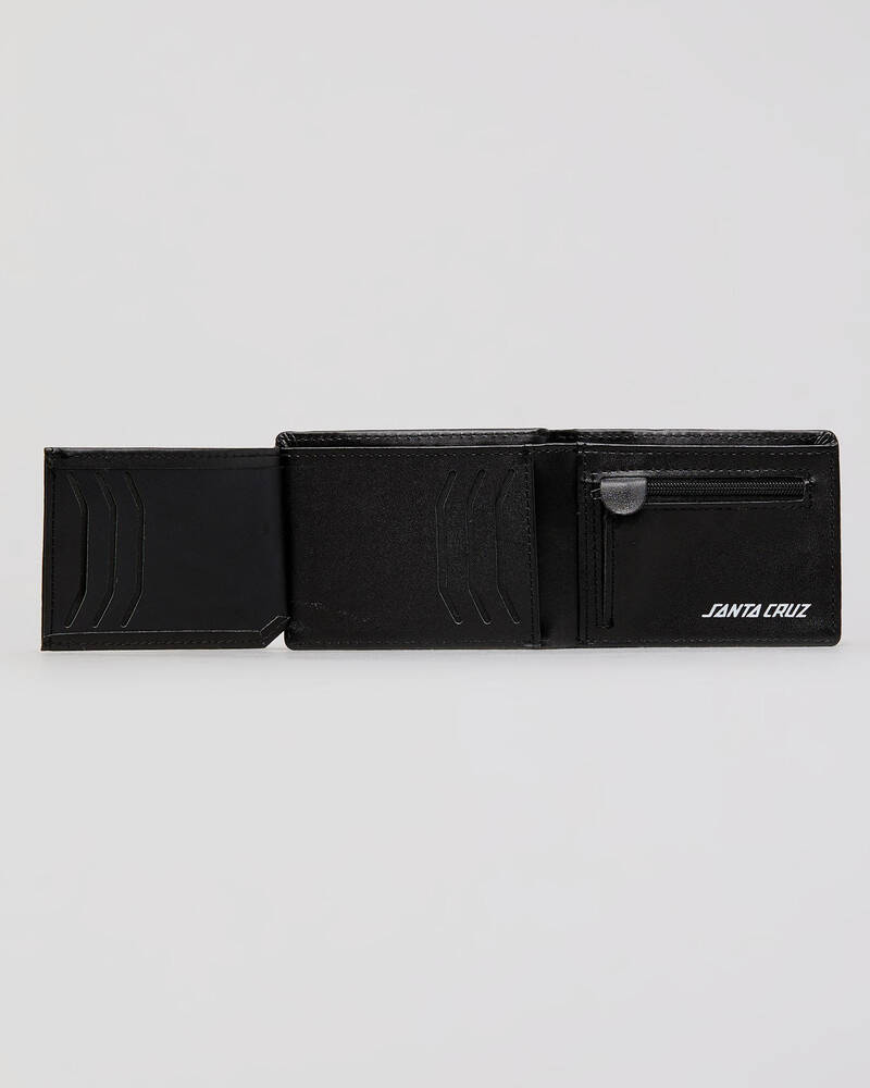 Santa Cruz Ringed Dot Fade PU Wallet for Mens