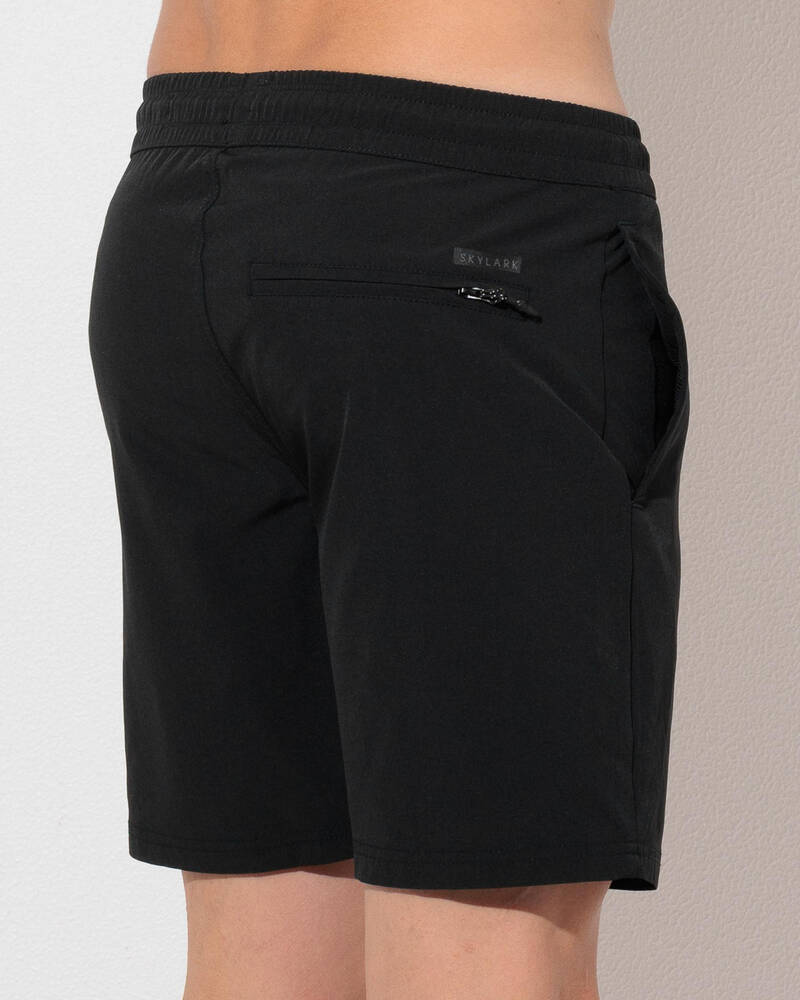 Skylark Cinch Elastic Waist Shorts for Mens