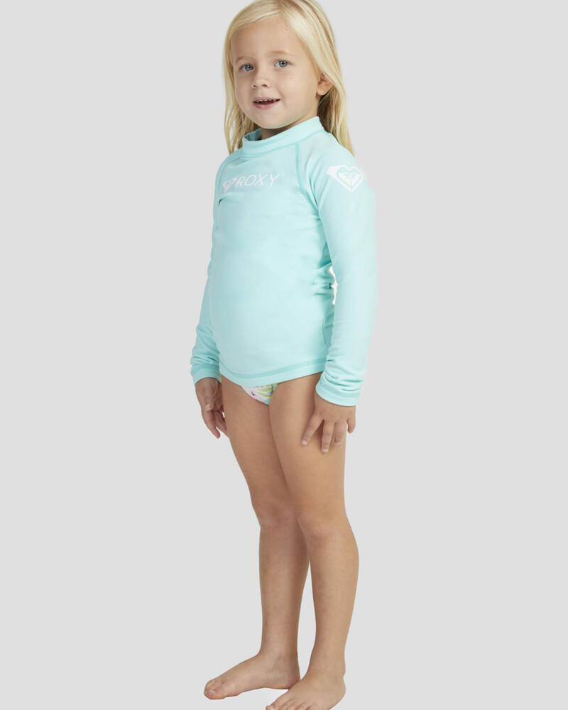 Roxy Toddlers' Heater Long Sleeve Rash Vest for Womens